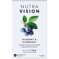NutraVision Eye Health & Support Tea - Bilberry & Eyebright